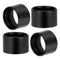 PATIKIL Light Socket Shade Ring, 4pcs E26 E27 Medium Base Metal Sockets