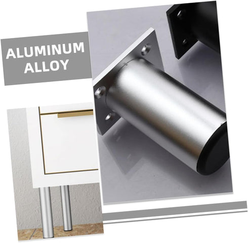 2pcs NUOBESTY Furniture Legs for Cabinets and Tv Stands Heavy Duty Support Elegant Design for Home Decor for Bathroom