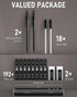 Four Candies Metal Mechanical Pencils, 0.5 & 0.7 mm, 2PCS with Dual Spring, Lead Refills, Erasers for Writing
