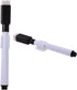 BLUECELL Pack of 50 White Pen Adhesive Clip Holders for White Board, Desk, Car