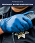 Volt Large 100 Ct. 6 Mil Blue Nitrile Disposable Gloves, Food Safe Cleaning Gloves, Latex Free for Enhanced Grip