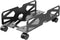 Adjustable Computer Tower Stand, Ventilated PC Tower Stand with 4 Caster Wheels,Mobile