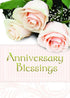 Boxed Christian Anniversary Greeting Cards with Envelopes, Anniversary Blessings, KJV Scripture, Package of 12
