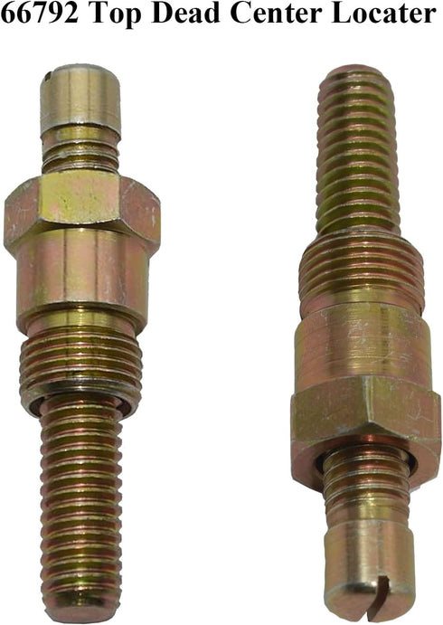 2 Pack 66792 Top Dead Center Locator, Screw in 14mm Spark Plug Hole of Cylinder Head