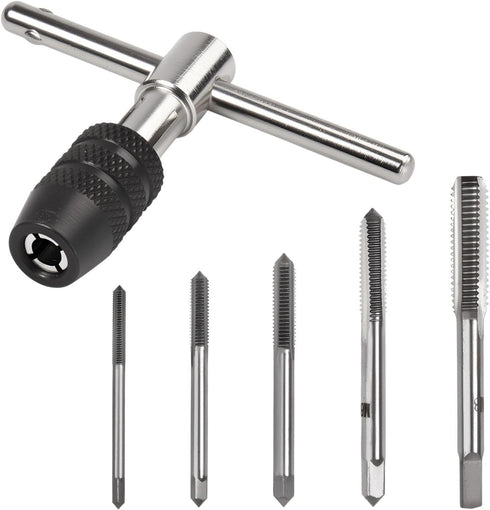 SPEEDWOX 5 Pcs Metric Tap and Die Set Small Hand Screw Metric