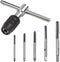 SPEEDWOX 5 Pcs Metric Tap and Die Set Small Hand Screw Metric