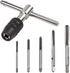 SPEEDWOX 5 Pcs Metric Tap and Die Set Small Hand Screw Metric