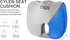 Tailbone, CYLEN Home Office Seat Cushion - Comfort Memory Foam Chair Cushion with Cooling Gel Infused for Coccyx, Back