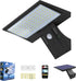 HREVORRYDA Solar Lights Outdoor Waterproof-4 Lighting Modes Wall Light with Remote,520LM IP65 Waterproof,Motion
