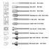 HSS Router Dremel Bits Set, 1/8"(3mm) Shank for Power Rotary Tools, DIY Woodworking Accessories