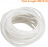 uxcell Flexible Silicone Tube, 6mm ID, 8mm OD, 16.4', Translucent Water Air Hose Pipe