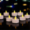 Tappovaly Battery Operated LED Tea Lights:24 Pack Flameless Votive Candles Lamp Realistic