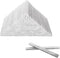 ZOFORTY 200Pcs Soapstone Pen Welding, Flat White Soapstone Refills, Professional Pencil for Welders Marking Tools