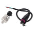 Pressure Transducer Sender Sensor for Oil Fuel Air Water, 1/8" NPT Thread Stainless Steel, 100 PSI