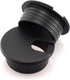 HJ Garden 2pcs 1-1/2 inch Desk Wire Cord Cable Grommets - Hole Cover for Office PC Desk Cable Organizer - Black