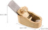 Toyvian Micro Brass Thumb Planer Tool for Violin Making Precision Mini Hand Planer for Woodworking Ergonomic Grip