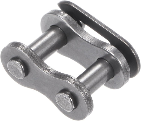 uxcell 6Pcs #25 Chain Master Connector Link Roller, 1/4" Pitch Carbon Steel, Standard Split Links for 04C Chain