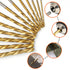 COMOWARE Left Hand Drill Bit Set, 13 Piece M2 HSS with Titanium Nitride Coating, SAE (1/16" - 1/4")