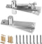 ZXFUTURE Door Pivot Hinges Heavy Duty Pivot Hinge for Wood Door, Stainless Steel