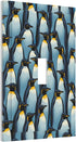haigof 1 3 5 Inch Antarctic Penguins Light Switch Cover Wall Plate Gang Single Plates Print Faceplate Home Decor X
