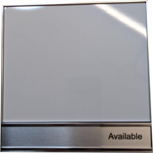 Framed Whiteboard Slider Sign, 6" x 6"