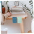 8 TEHAUX Pcs Hanging Cup Holder Rolling Cart Organizer Accessories Trolley Basket Storage Hanging Bucket Container