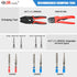 JRready ST6408 Standard .062" 4-Circuits Connectors, Compatible with Molex Standard 4 Pins Male & Female