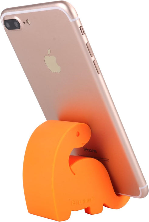 Plinrise Animal Desk Phone Stand, Update Dinosaur Silicone Holder, Creative Phone Tablet Mounts, Size: 1.3" X 3.0" X