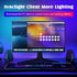 RZJSKJZM (27 inch) Monitor LED Backlights, LED Strip Light Sync with Screen Color/Music, Computer Light Bar Behind