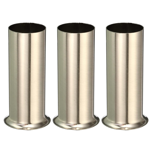 MECCANIXITY Candle Socket Covers, 3.1 Inch Tall Metal Chandelier Sleeves Candelabra Base