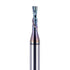 SpeTool 1/8 Inch Downcut CNC Router Bits with 1/4 Inch Shank, Carbide Spiral Down Cut End Mill for Woodworking