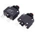 13 Amps Thermal Circuit Breakers, 125/250V AC 32V DC Push Button Manual Reset Overload Protector Switch 2 Pack