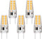5 Pack G8 LED Bulb, Soft White 2700K, 3W Equivalent to G8 Halogen 35W, Non-Dimmable