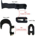 3 Pack Mailbox Plastic Latch Set Repair Kit for Standard Metal Mailbox & Solar Group Mail Box