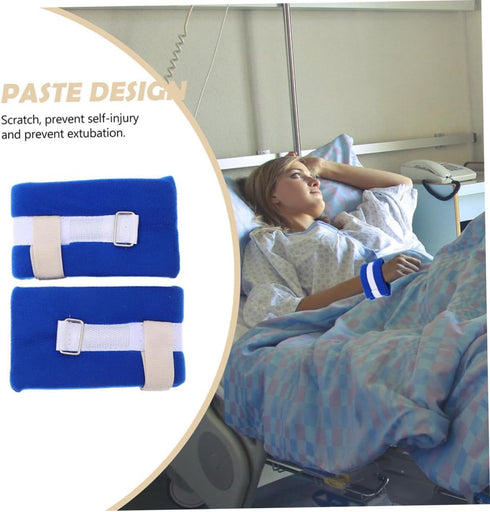 4-Pack Bed Rails Fixing Belts for Hospital Use - Breathable and Easy to Use