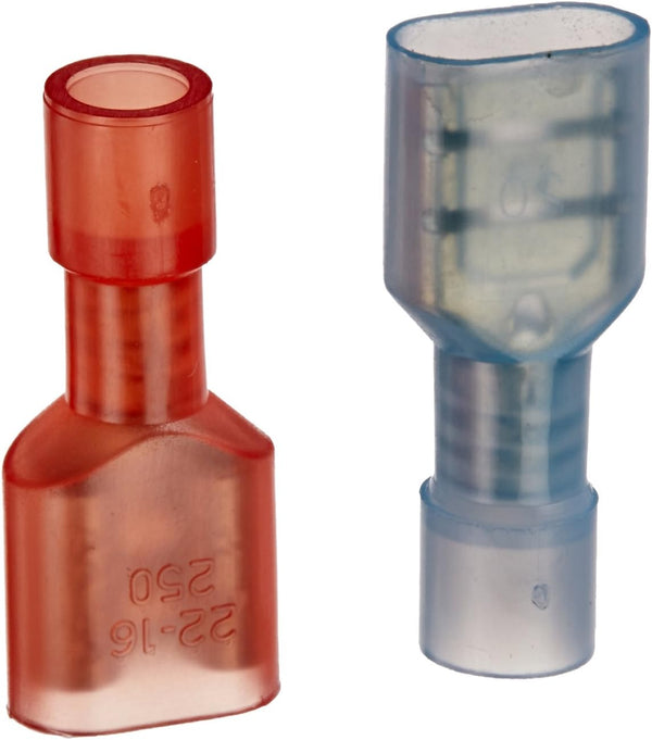 Gardner Bender 15-152P Electrical Disconnect Terminal, 22-10 AWG, Fully-Insulated, Crimp Connection, 12 Pack