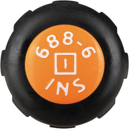 Klein Tools 6886INS Insulated Screwdriver, 1000V #1 Square Tip with 6-Inch Shank, Cushion-Grip Handle