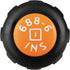 Klein Tools 6886INS Insulated Screwdriver, 1000V #1 Square Tip with 6-Inch Shank, Cushion-Grip Handle