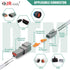 JRready Deutsch DTM Solid Terminal Pin & Socket Size 20, ST6282-050 DTM Series Connector Terminal Kit