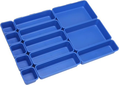 42 Pack KeFanta Tool Box Organizer Tool Tray Dividers, Rolling Tool Chest Cart Cabinet Workbench Desk Drawer