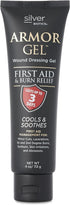 Silver Biotics Armor Gel Wound Dressing Gel | 4 oz | First Aid + Burn Relief 24 PPM