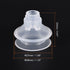 PATIKIL Vacuum Suction Cup, 1 Pack Silicone Rubber 4mm ID x 27mm OD Pneumatic Bellows Sucker Pad with Gasket for Industry, Clear