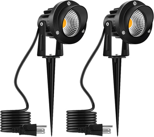 Romwish Outdoor Spotlight 3000K Warm White,12W LED Spot Lights Outdoor for Yard
