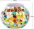 SunKite Solar Table Lights Outdoor Indoor Color Changing Crackle Crystal Glass Night Lights,Waterproof Solar Powered