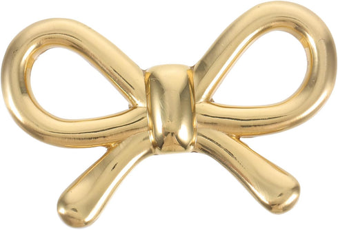 Brass Bow Cabinet Handle Vintage Drawer Pulls Small Bowknot Door Pull for