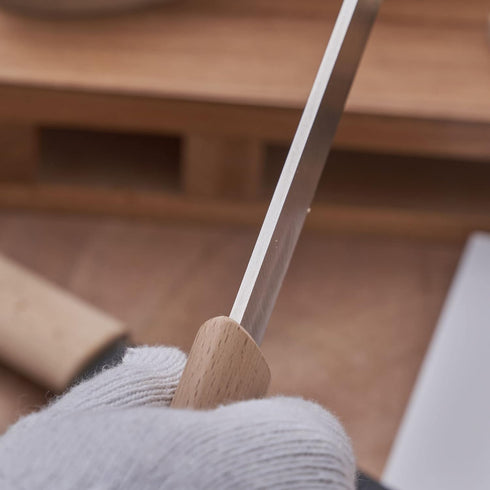 Wood Carving Tools with Sheath, 5.1" Draw Knife and Chisels for Woodworking