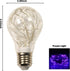 Bulb, 2W Bulbs, 15W Bulbs E26 Purple Decorative Light Purple LED Fairy Light Equivalent Cute Light for Pendant Light