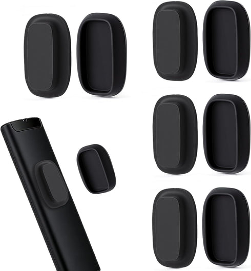 Ninsula 4 Pack Magnetic Remote Control Holder Wall Mount, No Drill Self-Adhesive Organizer