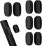 Ninsula 4 Pack Magnetic Remote Control Holder Wall Mount, No Drill Self-Adhesive Organizer