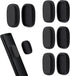 Ninsula 4 Pack Magnetic Remote Control Holder Wall Mount, No Drill Self-Adhesive Organizer